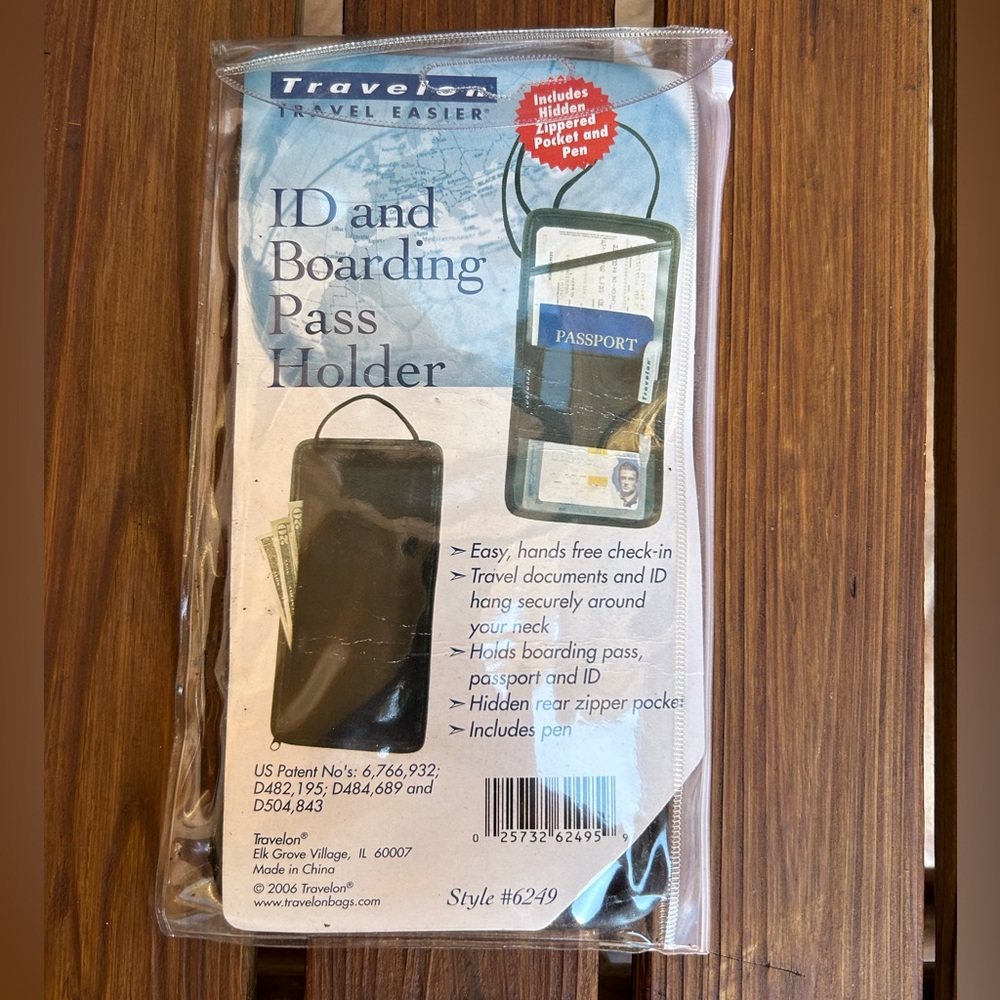 Travelon ID & Boarding Pass Holder